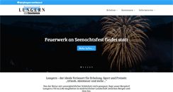 Desktop Screenshot of lungern-tourismus.ch